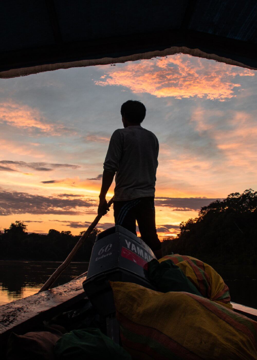 Pirogue réserve nationale Tambopata perou
