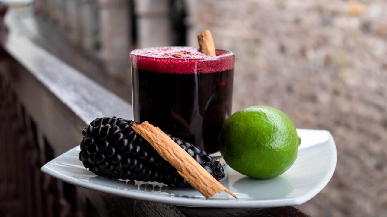 chicha morada mais citron epices