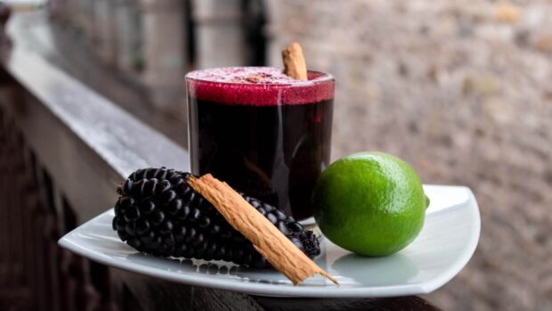 chicha morada mais citron epices