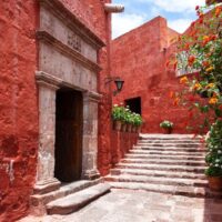 Ruelle d'Arequipa Santa Catalina au Pérou