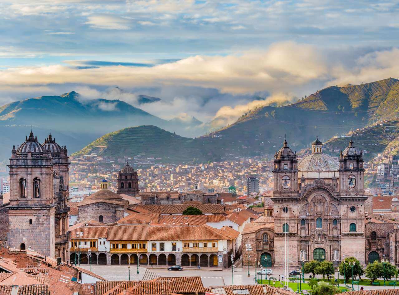 Vue magnifique de Cusco lors d'un voyage au Pérou