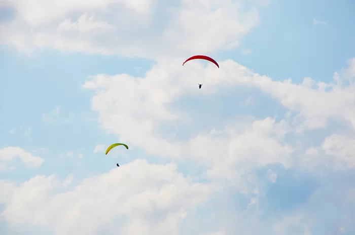 Parapentes à Cusco au Pérou