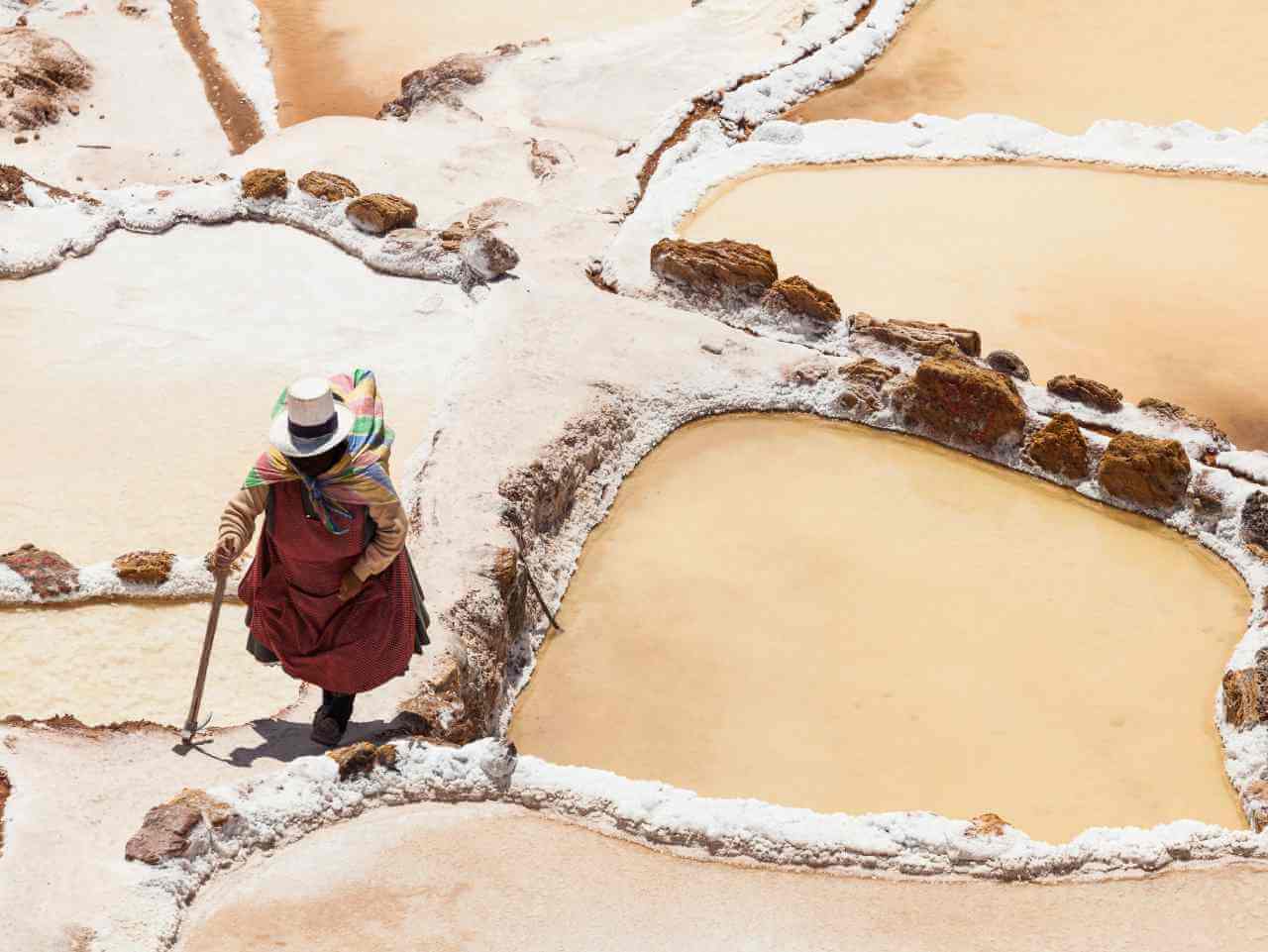 Salines de Maras à Cusco au Pérou